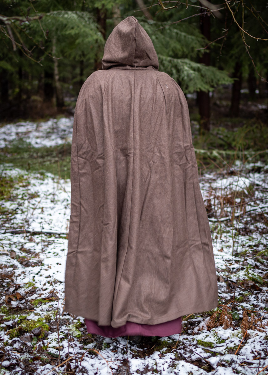 Medieval cloak in wool