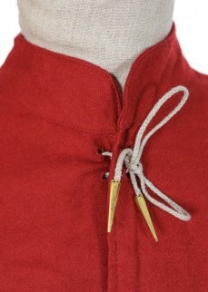 doublet in red wool