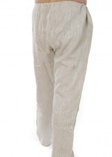 Viking pants in natural linen